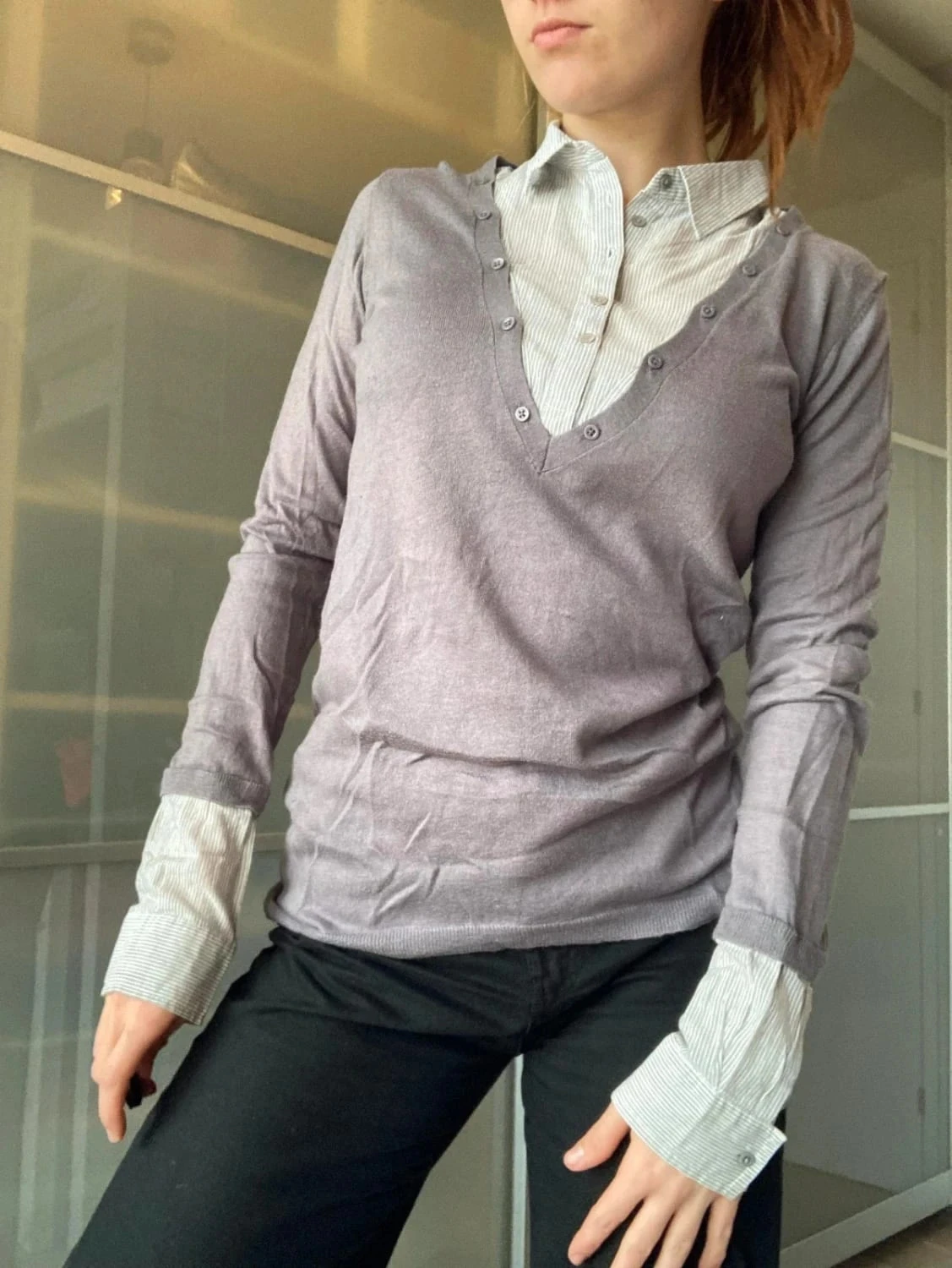 Pequena camisola comptoir des cotonniers M – photo 9